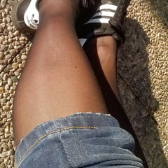 Sneakers with Pantyhose