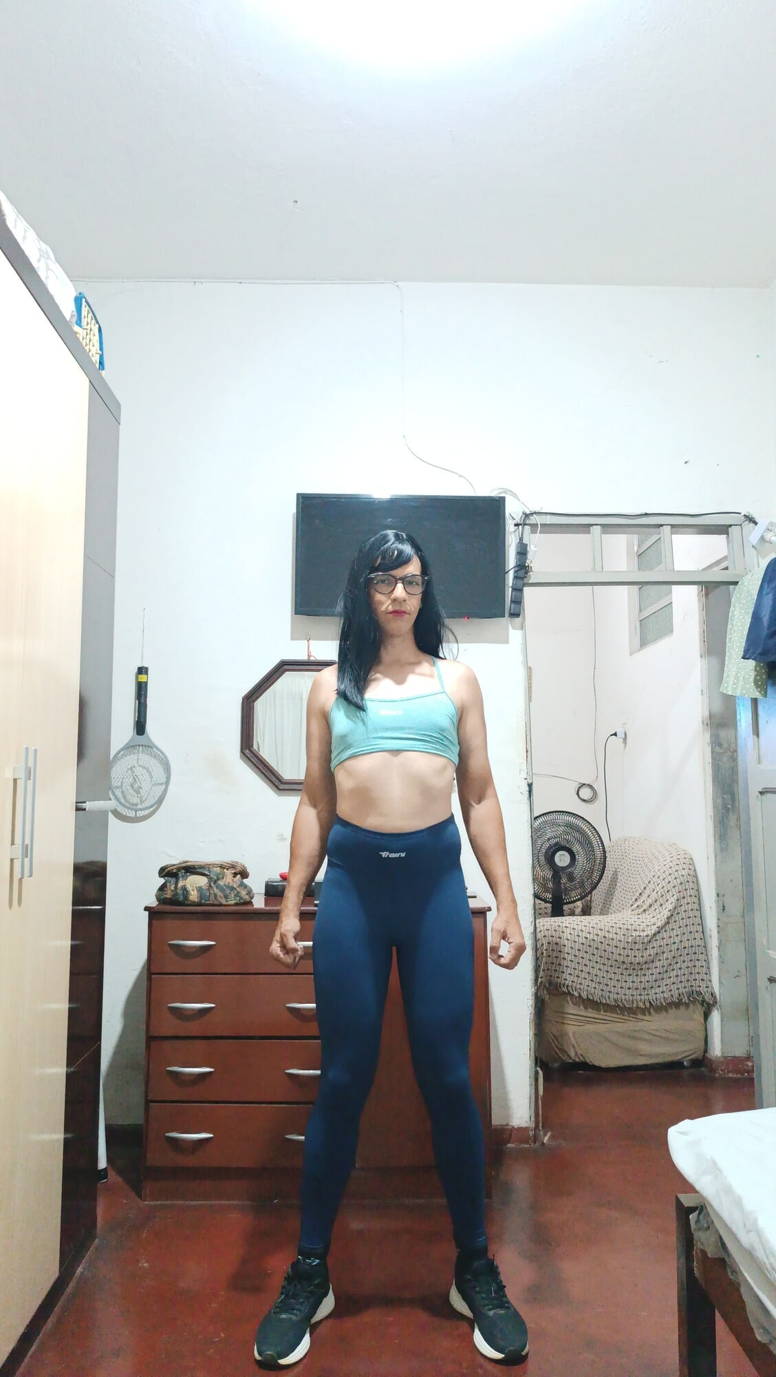 Sakura Nakamura Cute Legging Gym  #30