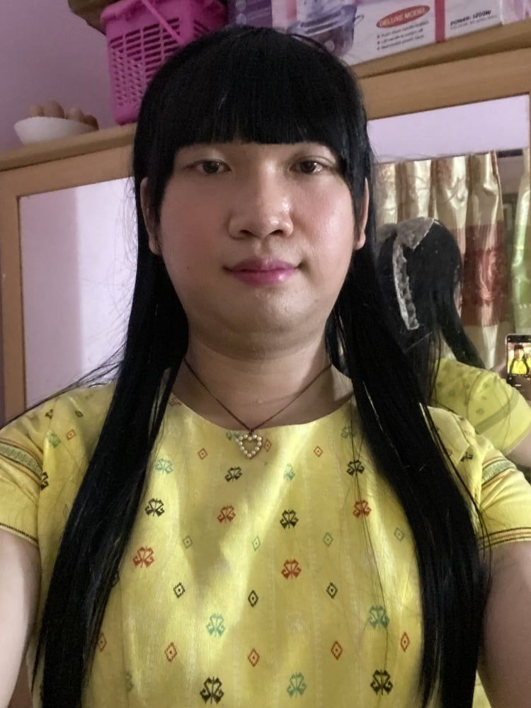 Thai dress yellow #5