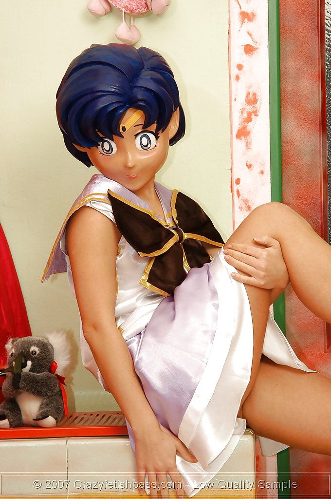 Hot Babe transformed as Manga Girl #15