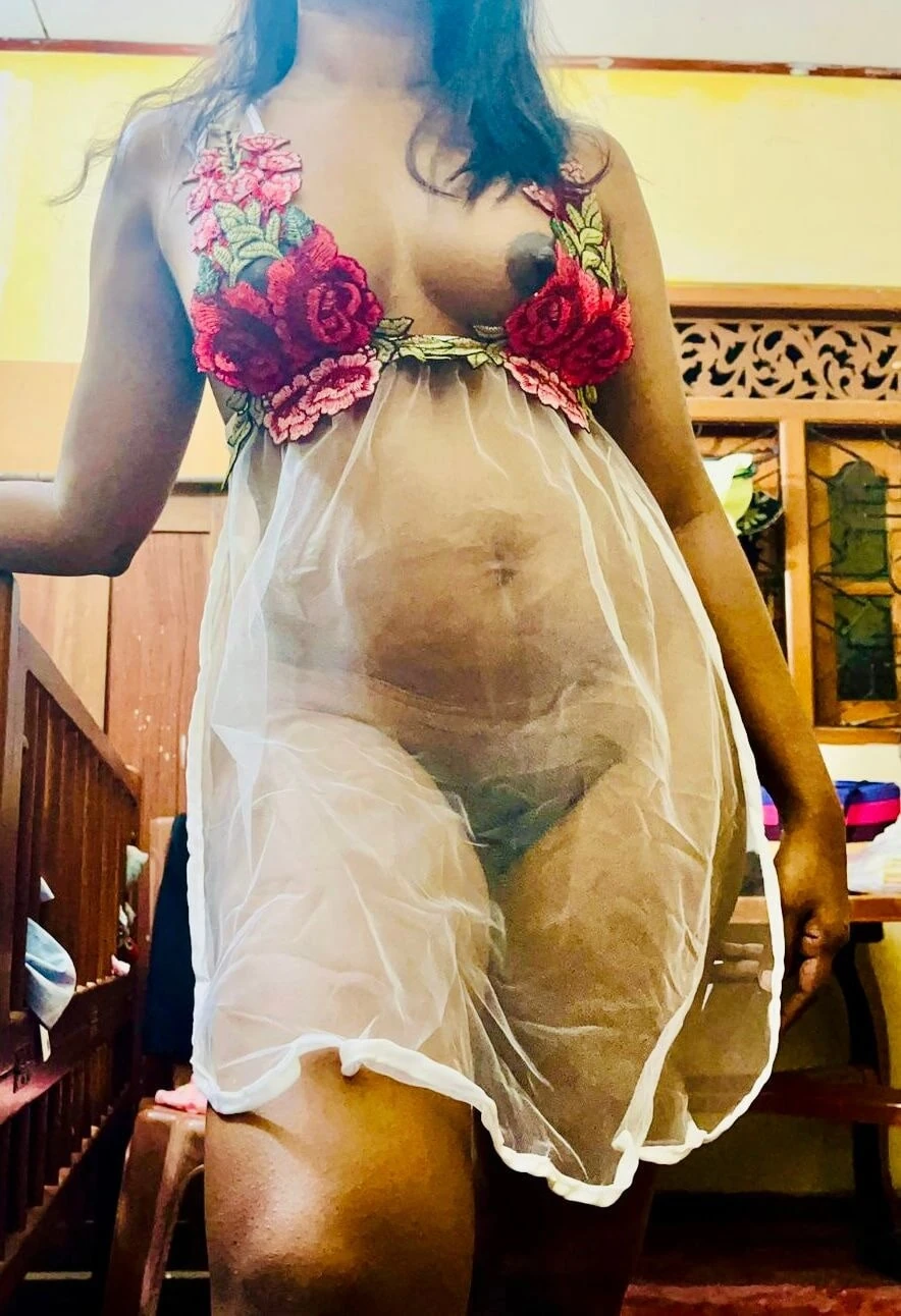 meu novo vestido de lingerie