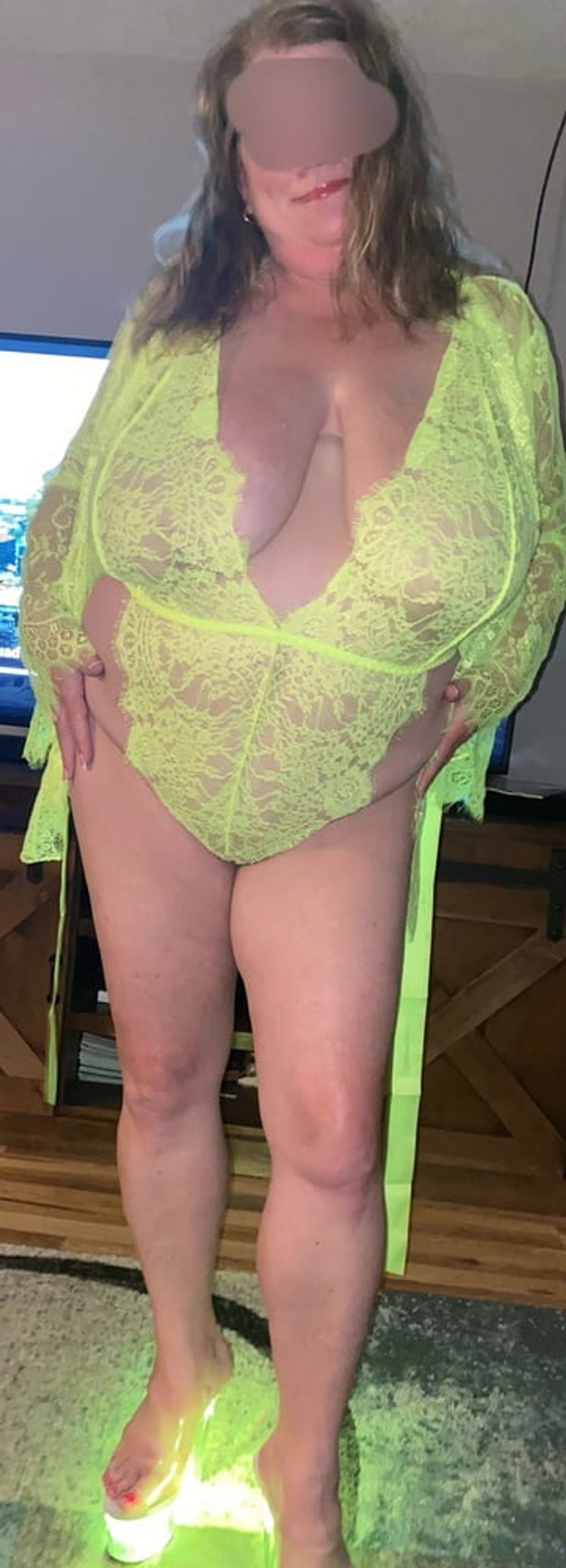 BBW neon lingerie  #11