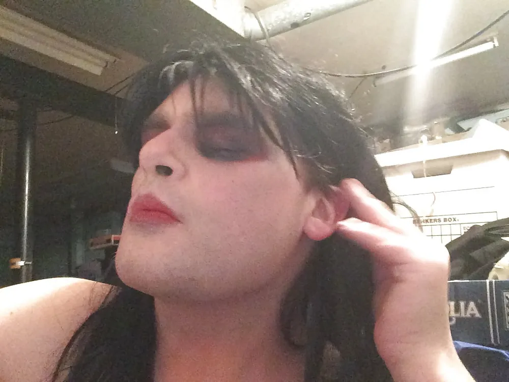 Fuck me in an old creepy cellar! (goth tranny) #13