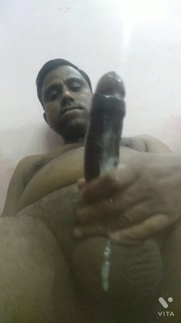 #Indian Pornstar Ravi big cock huge cumshoot #7