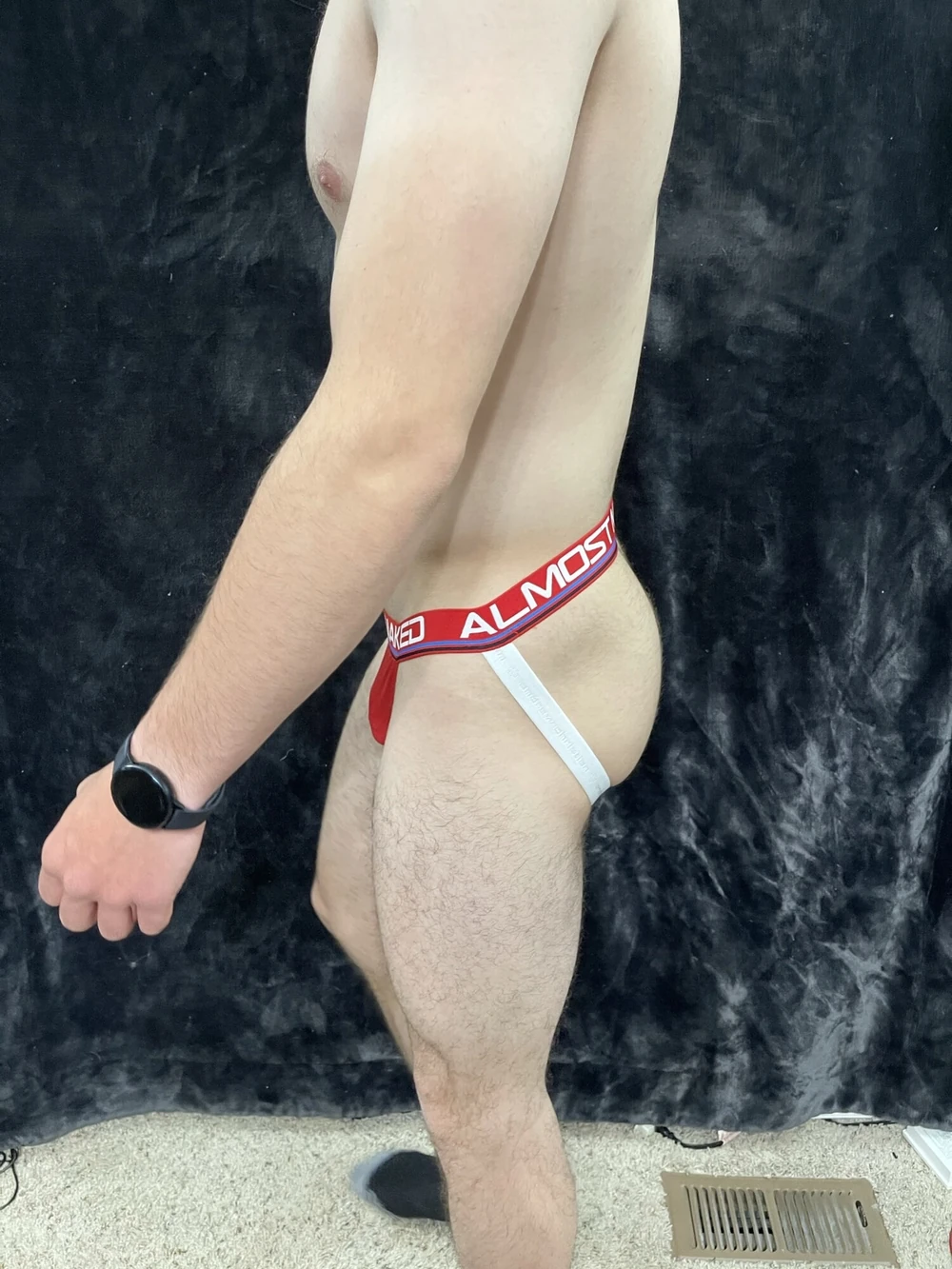 Showing off more skin in jocks! #6