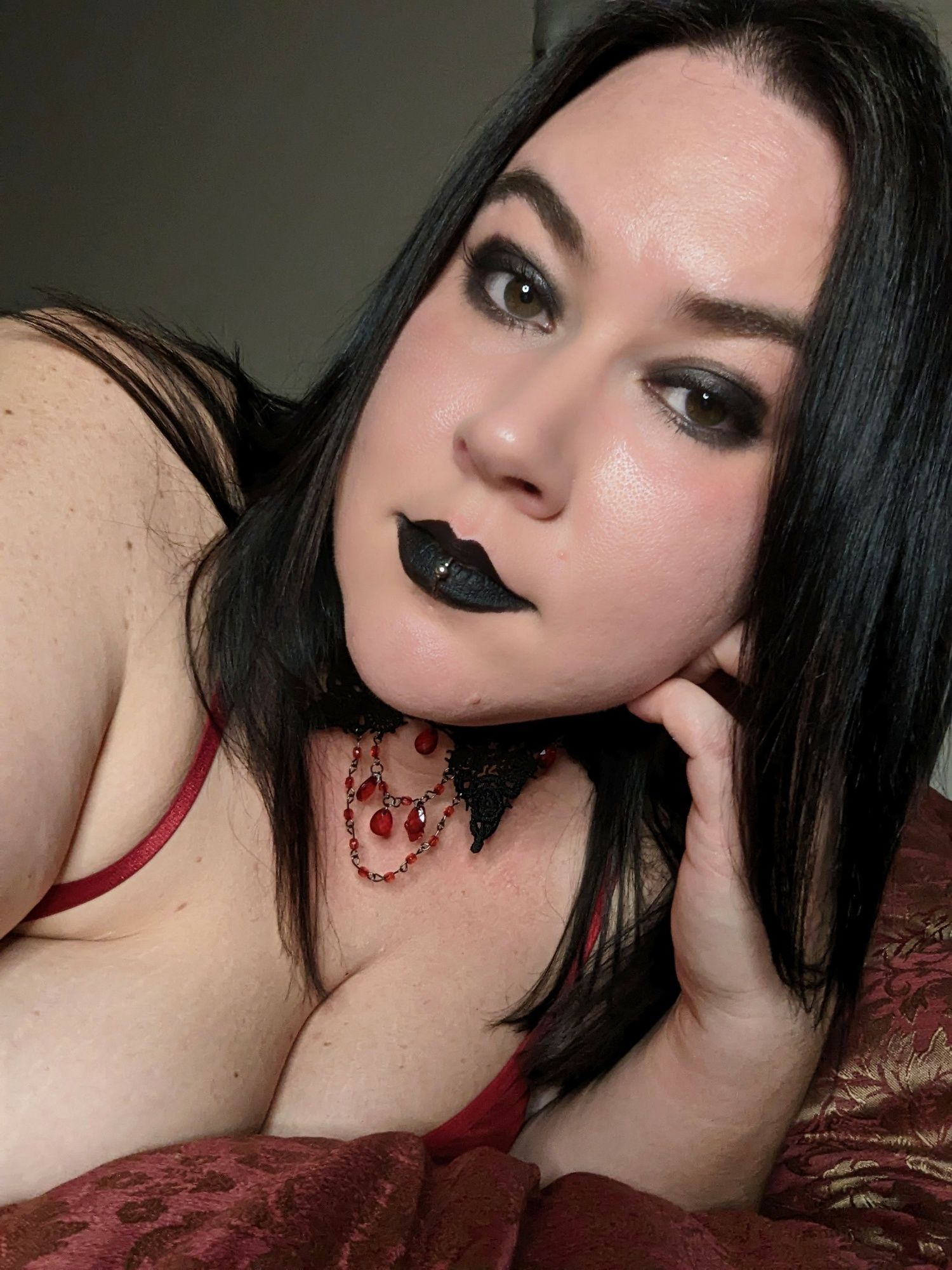 Gothic chick big tits and ass #7