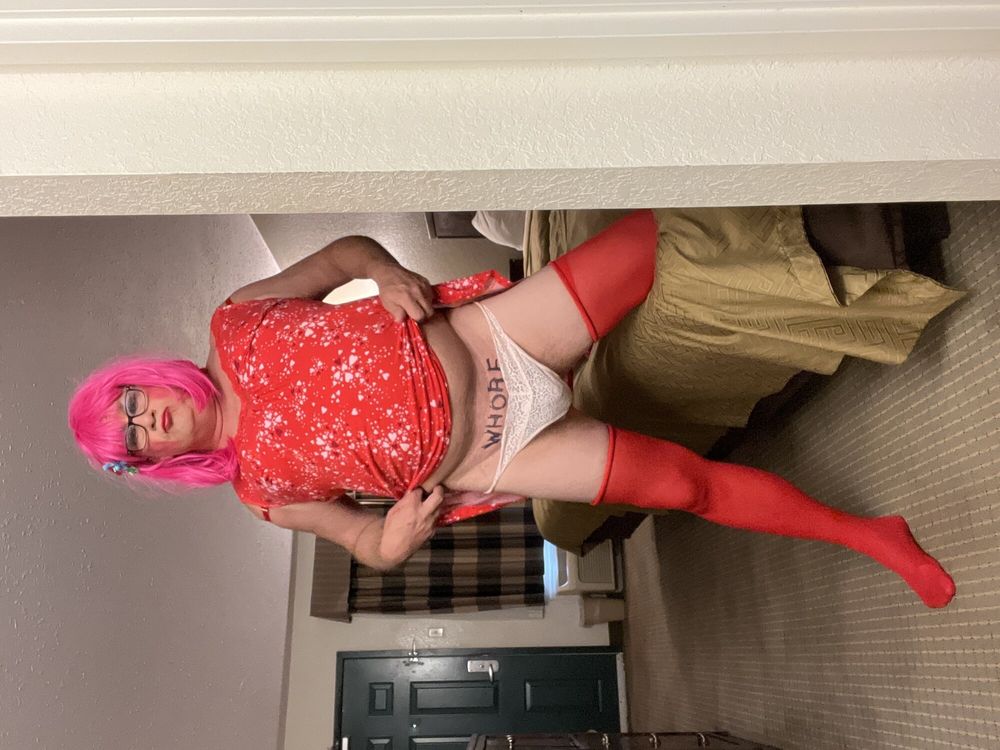 danipig dressed for cock #9