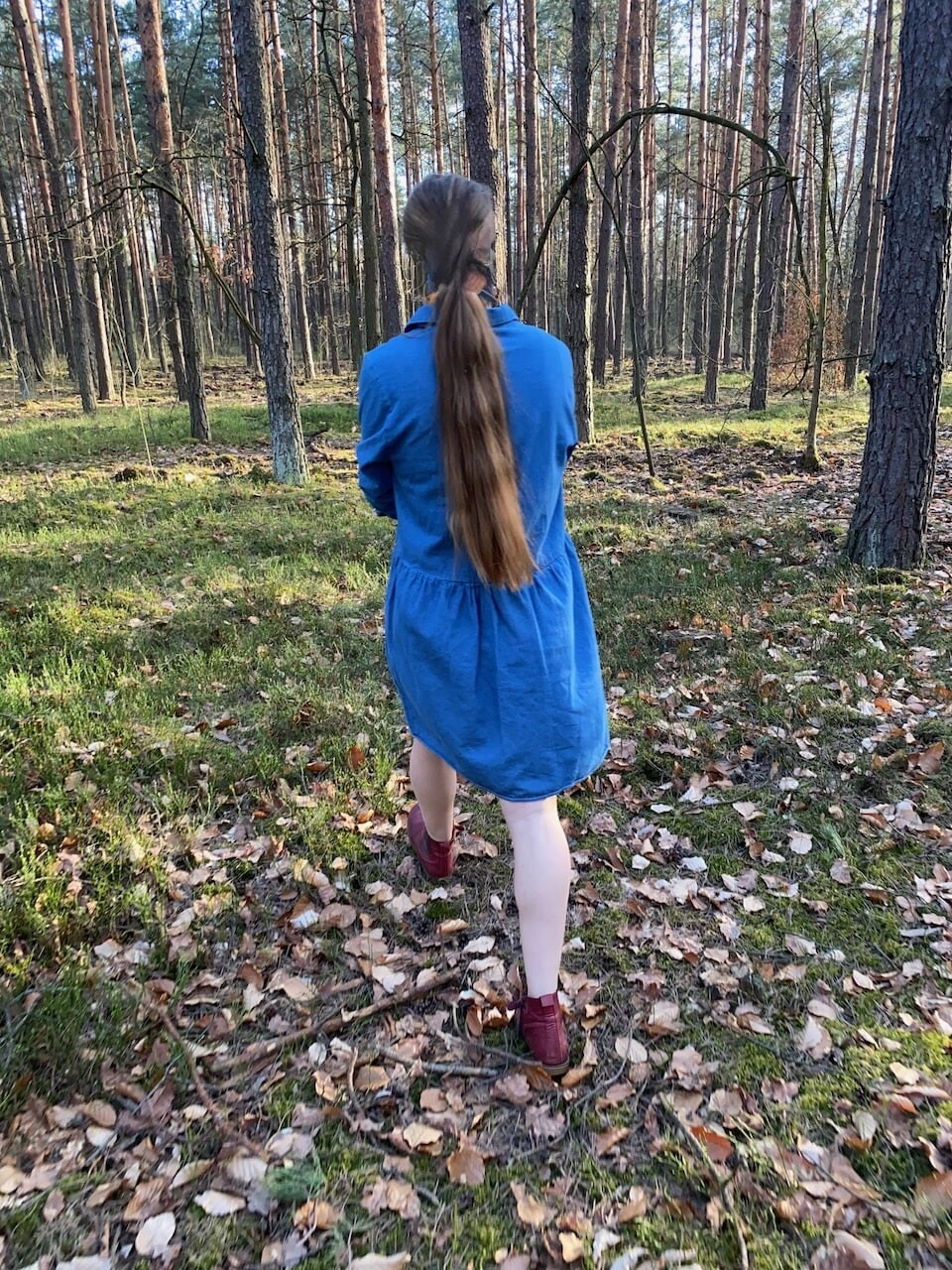 Bare bum in the forest #3