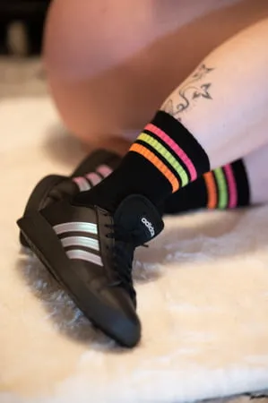 adidas sneaker and socks         