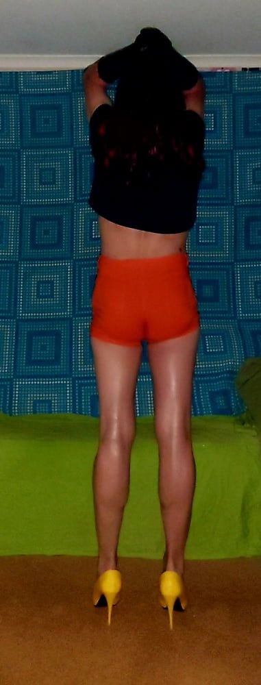Orange shorts  #13