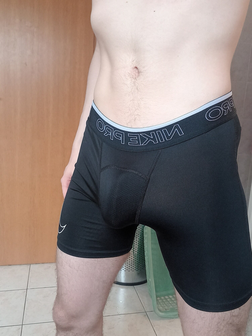 Big Dick Twink Bulging In Tight Spandex Running Gear #3
