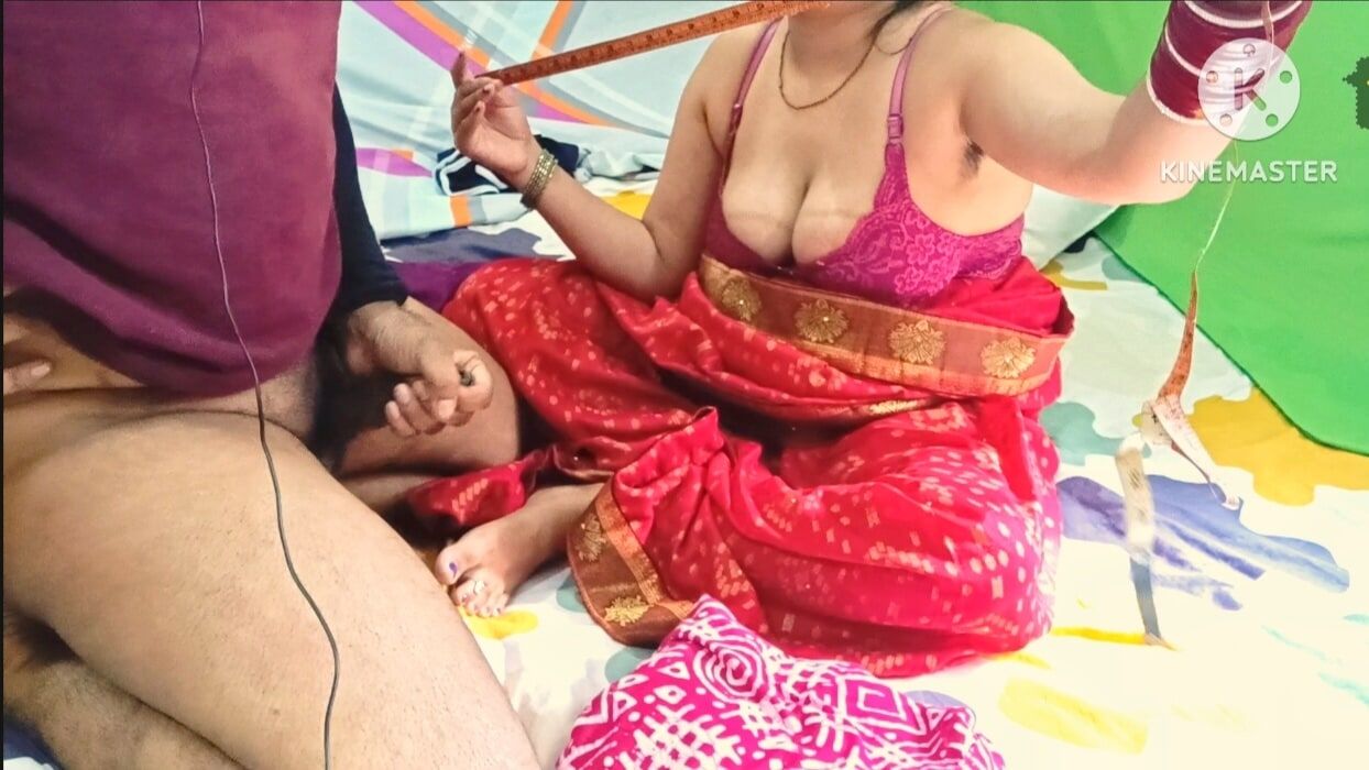 Tailor aunty Fucked by village boy hardly bhojpuri hot sex v #12