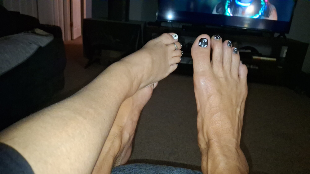 Footsie with my girlfriend #9