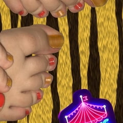 Ari’s sexy feet close up