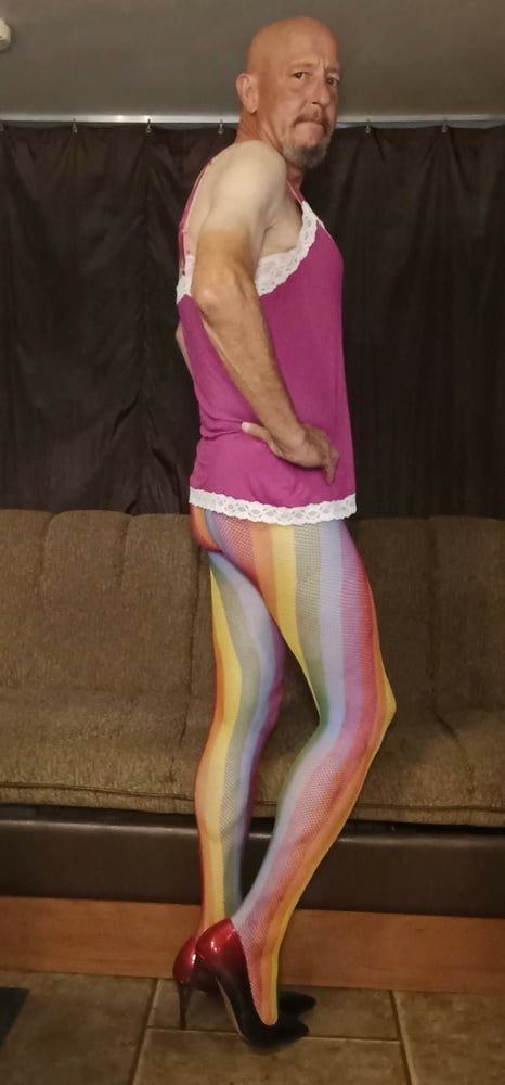 Faggot Andrew Brown Getting Ready for Pride Month #7