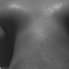 sunbathe and sprayed sperm in the meadow
