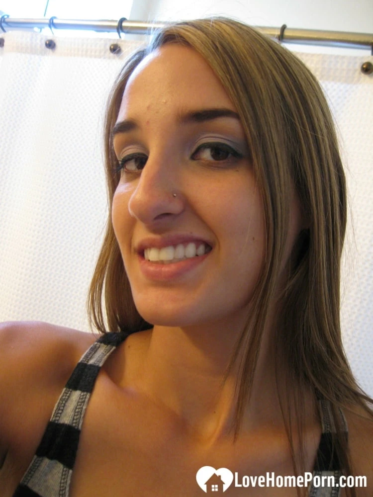 Very kinky photo session in the bathroom #6