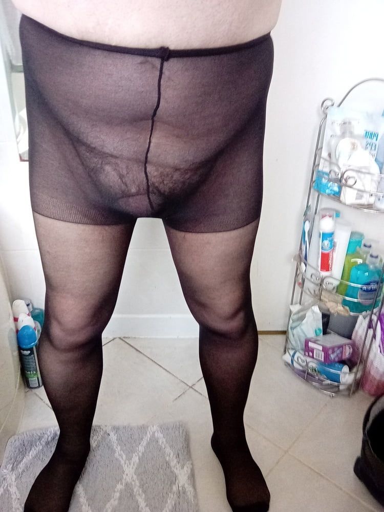 New black tights and penis pump #2