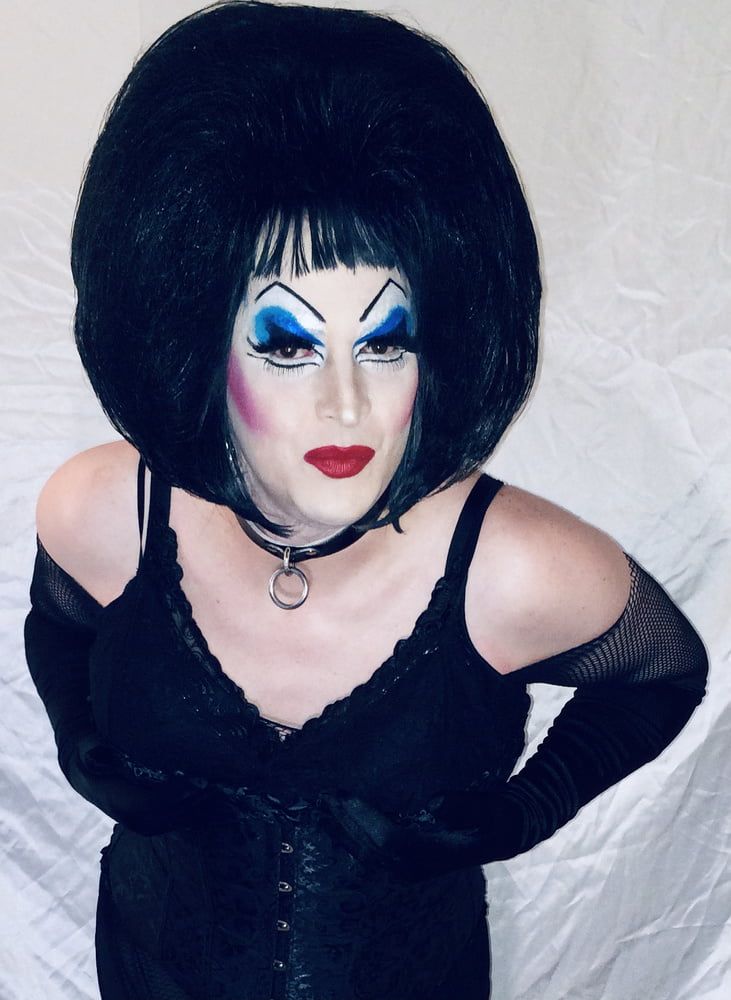 Heavy Makeup Sissy Slut Debra Shows off to please cock! #18