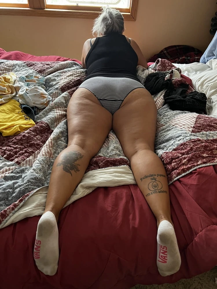 Striped panties and ankle socks 