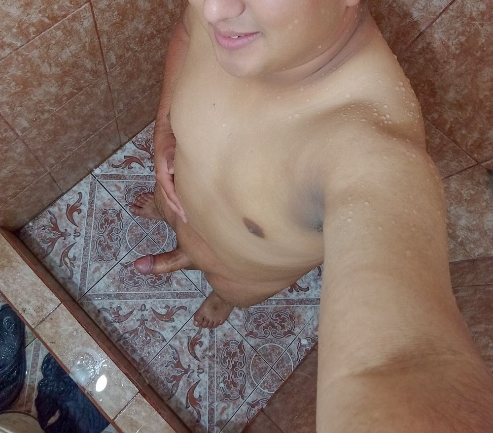 SelfiesNudes with my Erect Penis under my Shower 01 #5