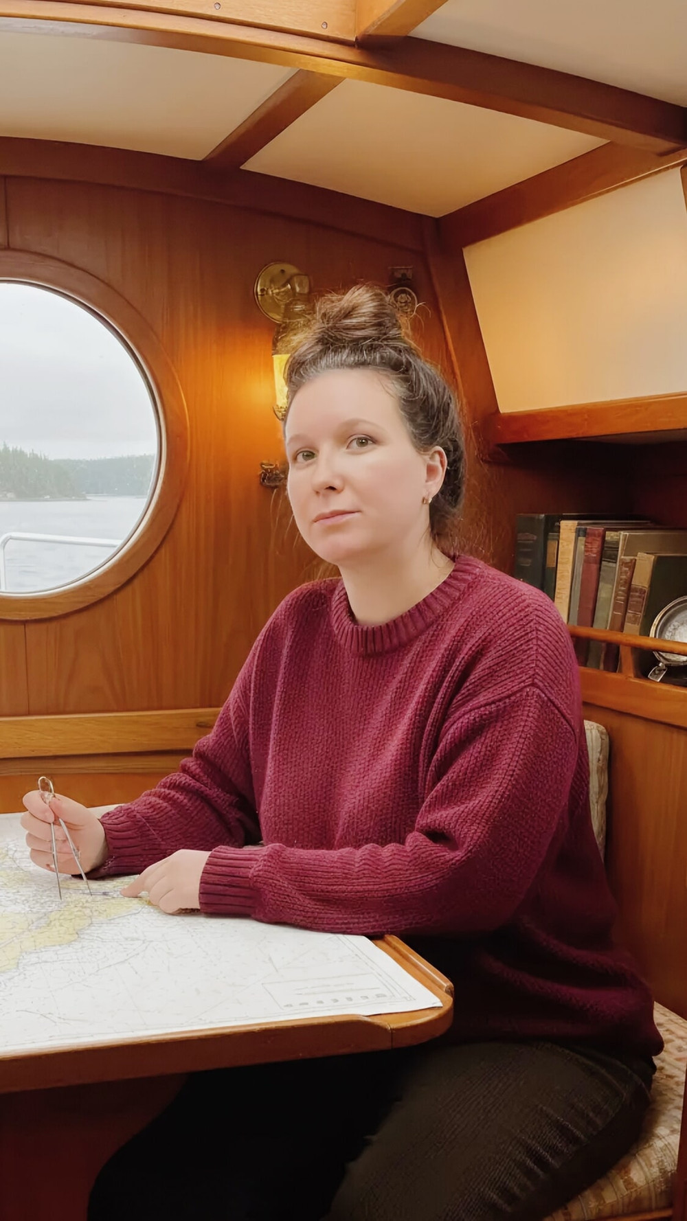 I wore my red sweater and was nude for my 61f soccer coach  #5