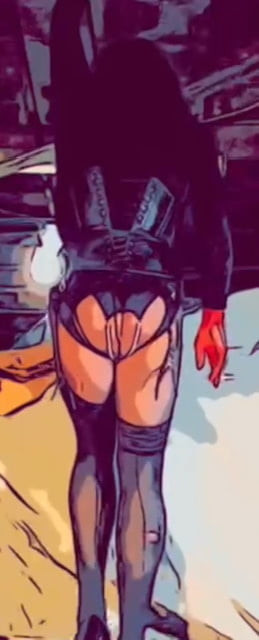 Dee encases herself w Sheer Black Silk, I CUM 4 U! 5