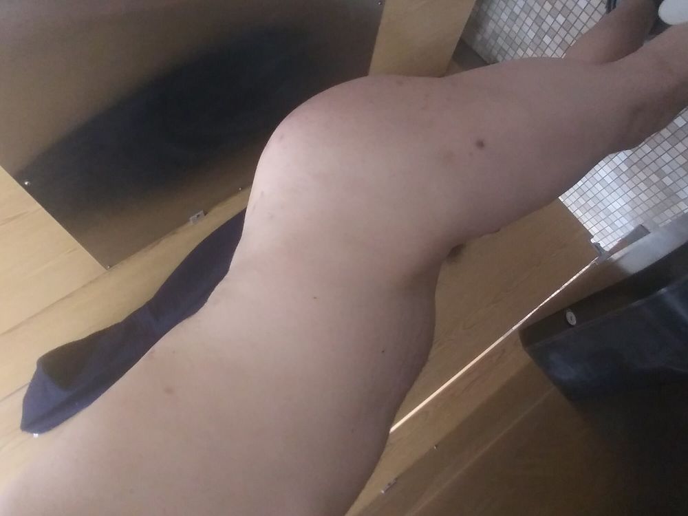 Public Restroom Ass and Cock 5 #7