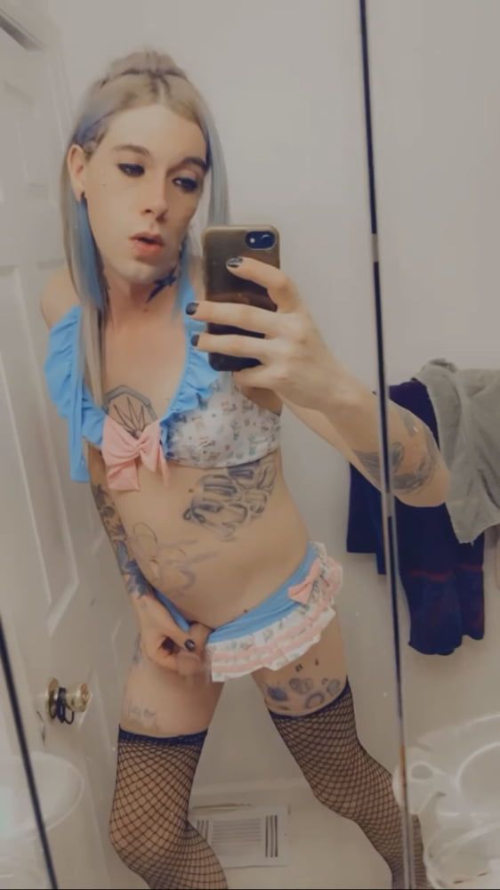 Cute Blue Bikini Waifu #36