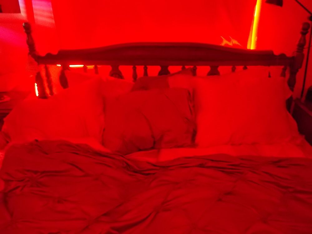 IN MY BEDROOM IN RED LIGHT. #5