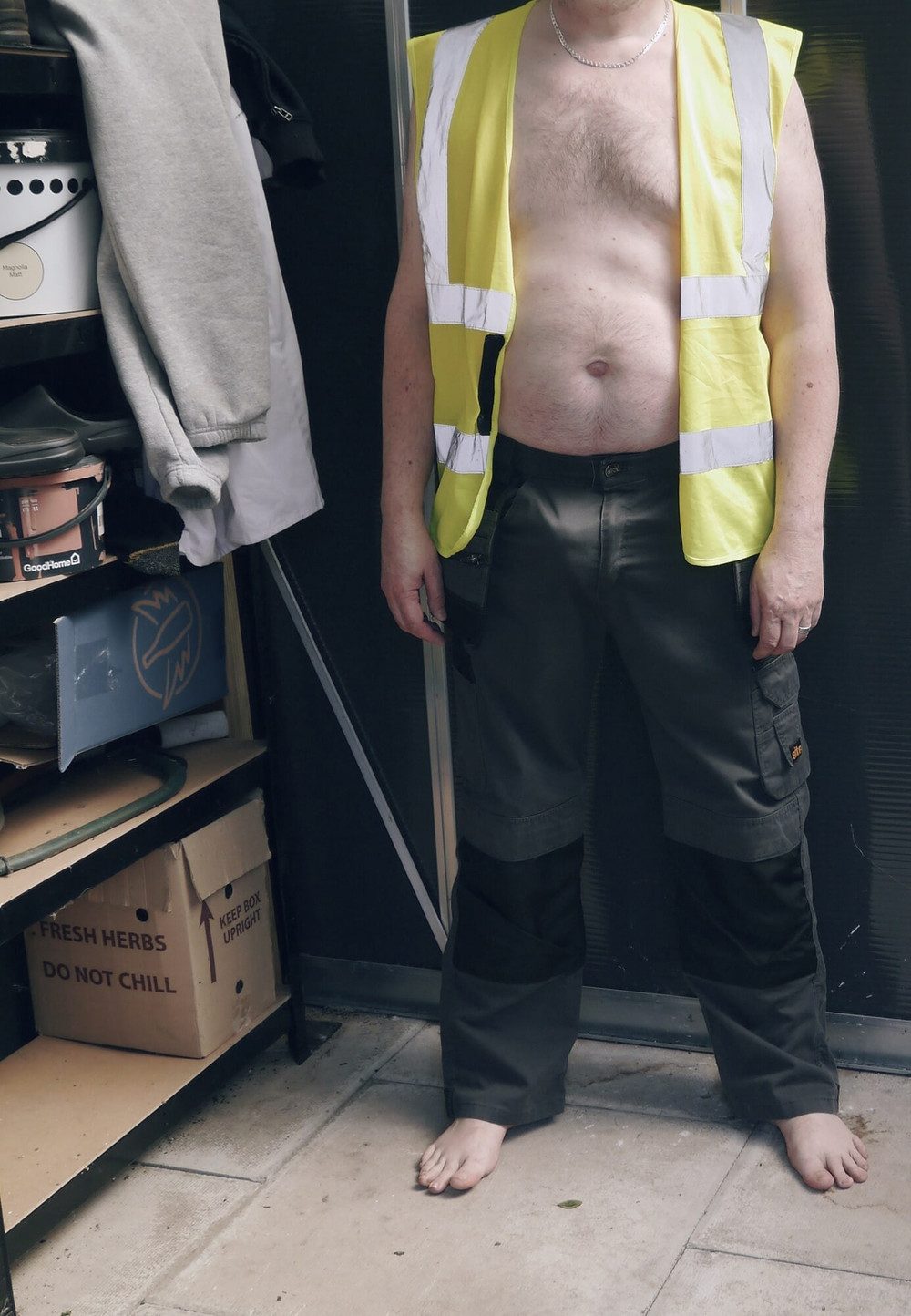 Older workie in his work gear #9