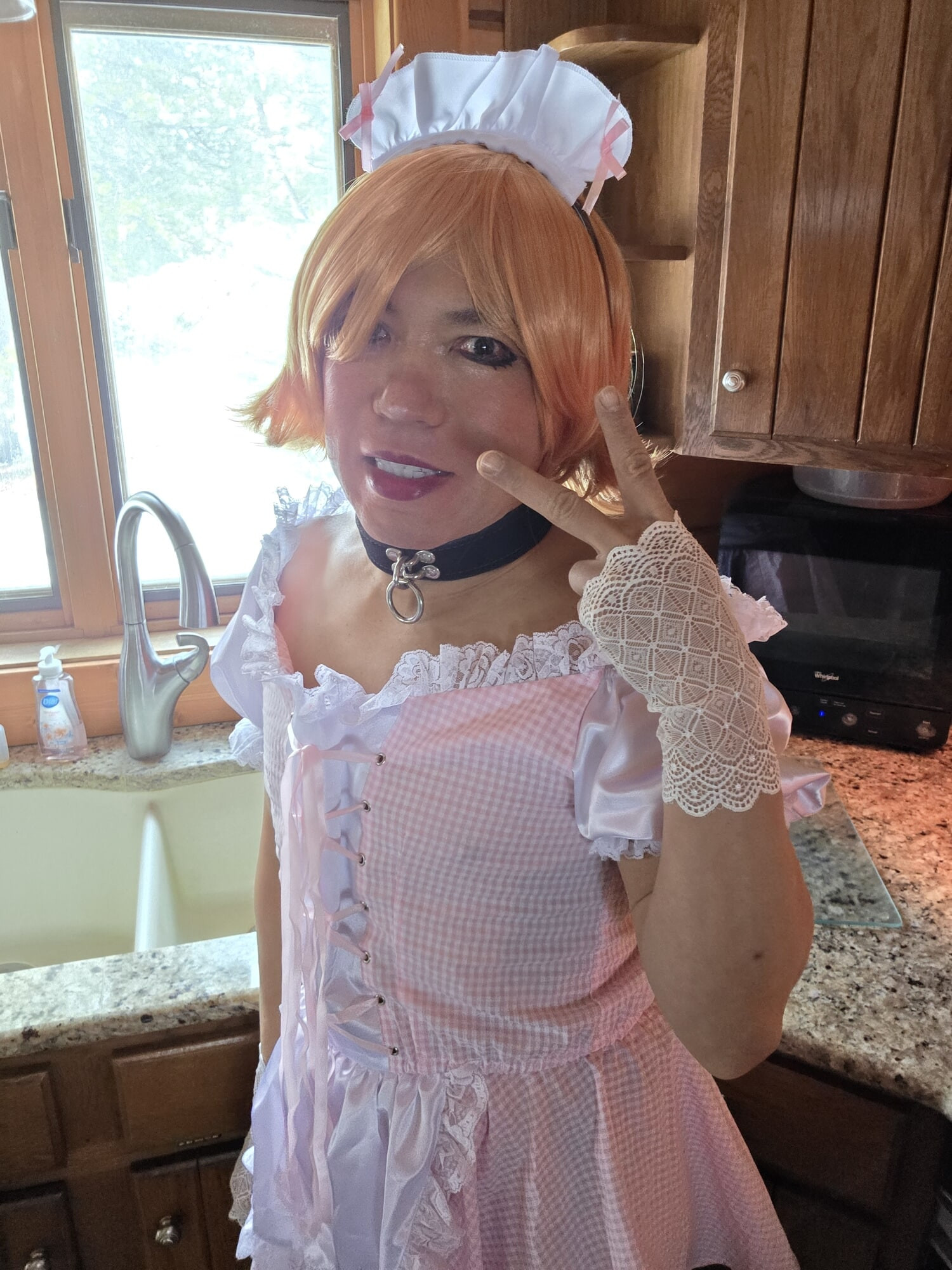 Chubby Pink Trans Maid #10