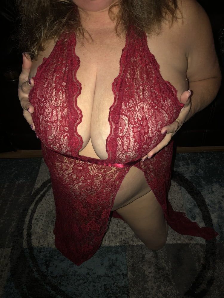 BBW wife in red #31