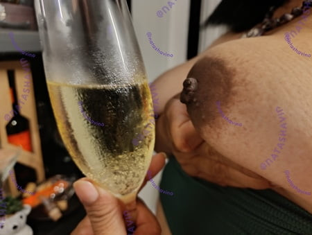 You take my wine