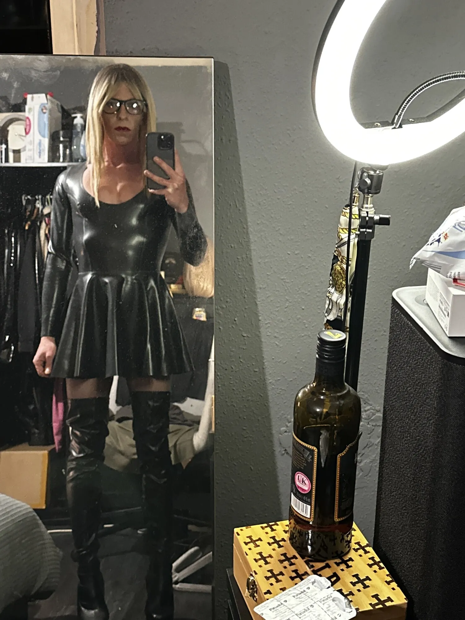 Latex Crossdresser Perry Peroxide