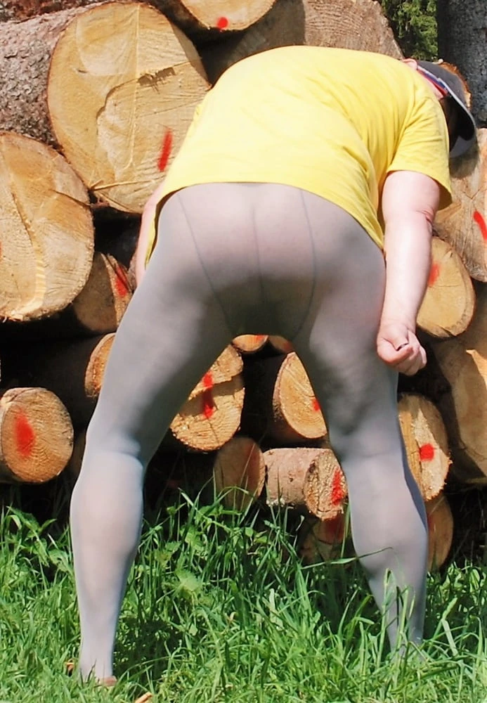 Pantyhose Outdoor #6