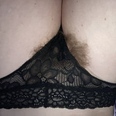 Lacy lingerie with whiskers 