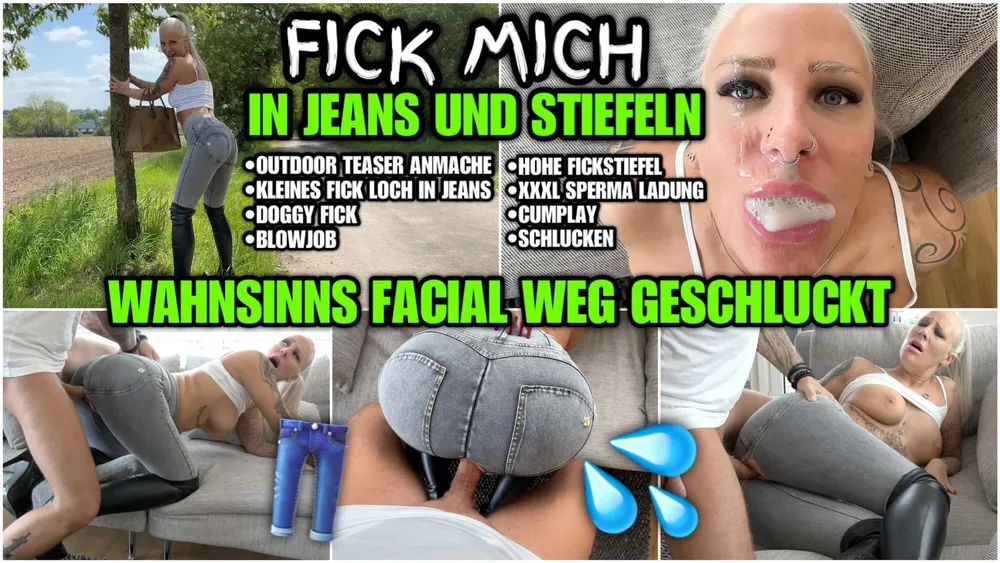 Lara CumKitten - Fick mich in Jeans und Stiefeln