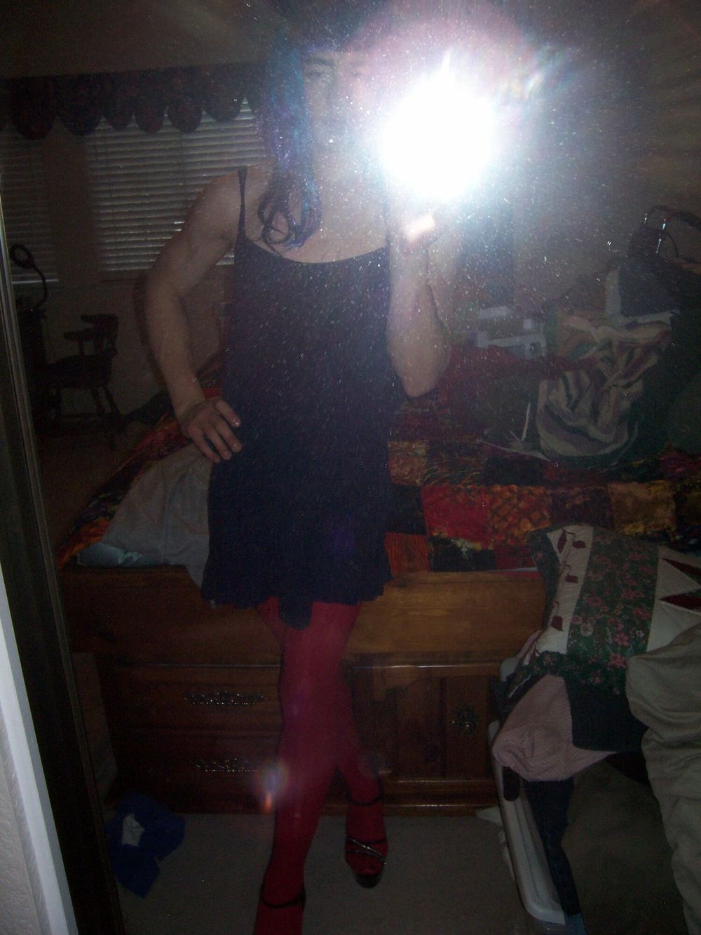 Crossdresser Samantha as a teen #25