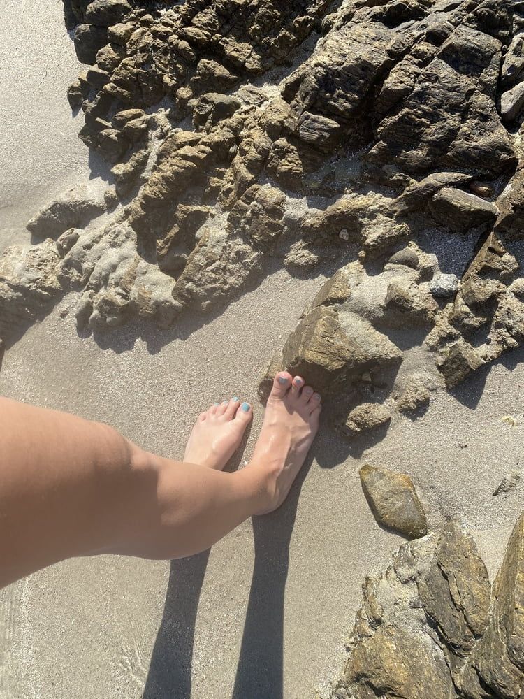 Feet sandals beach #4