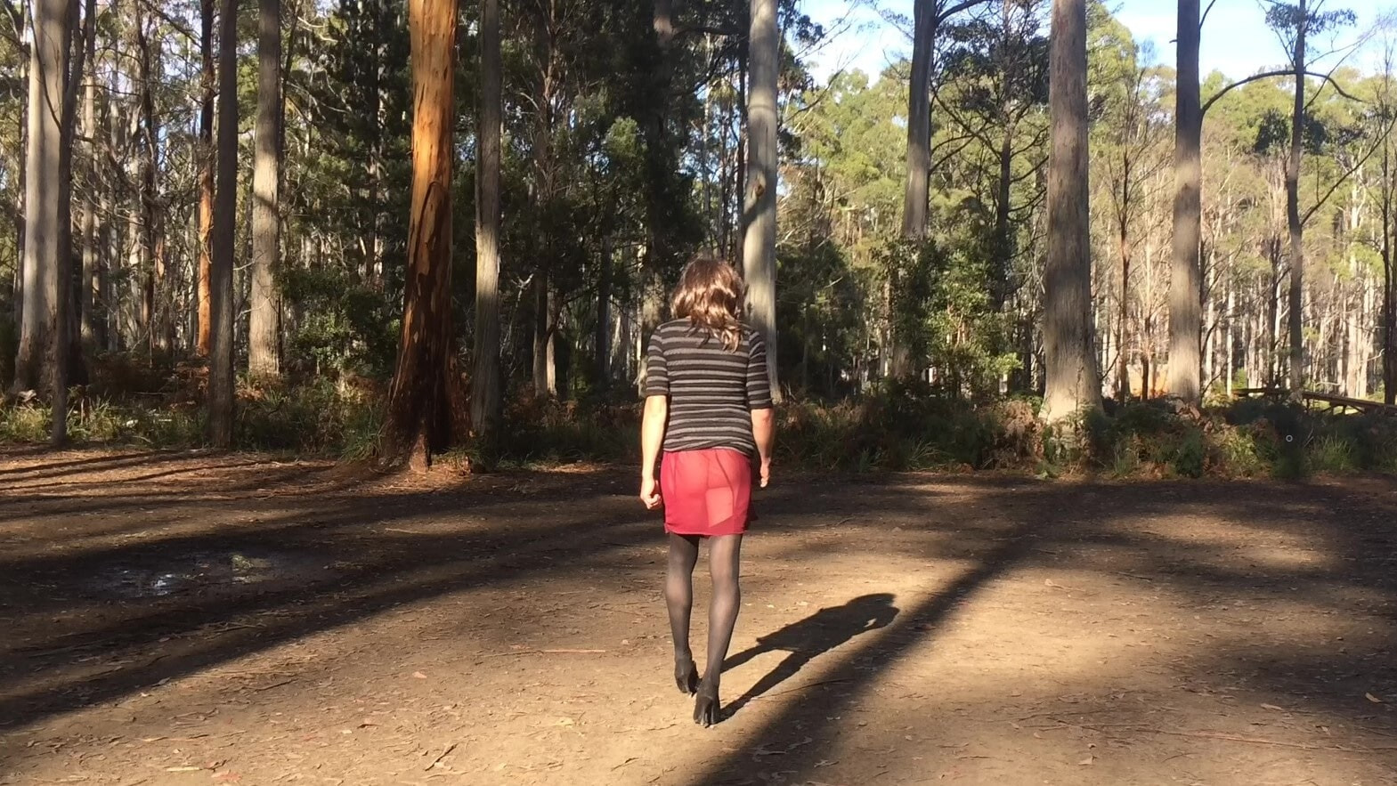 Crossdress Roadtrip - Semi Transparent Skirt 3 #12