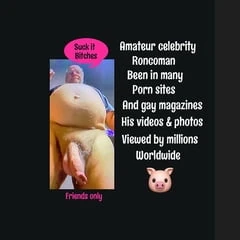 Amateur roncoman celebrity 