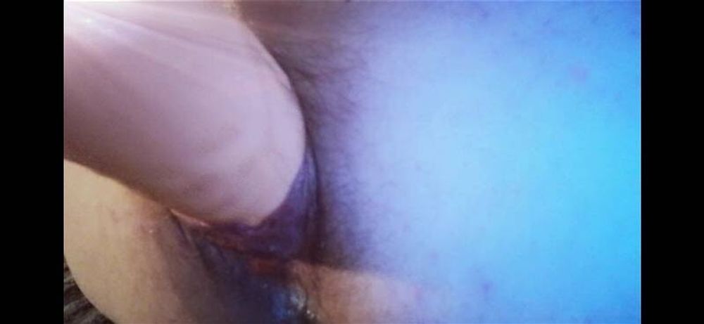 My hungry ass eating monster~cock vibrator💜 #5