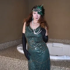 Violet Spice the redheaded flapper
