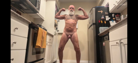 Snack Hunting: Naked in the Kitchen