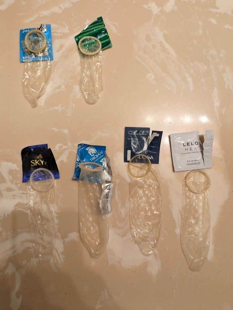 Condom fitting