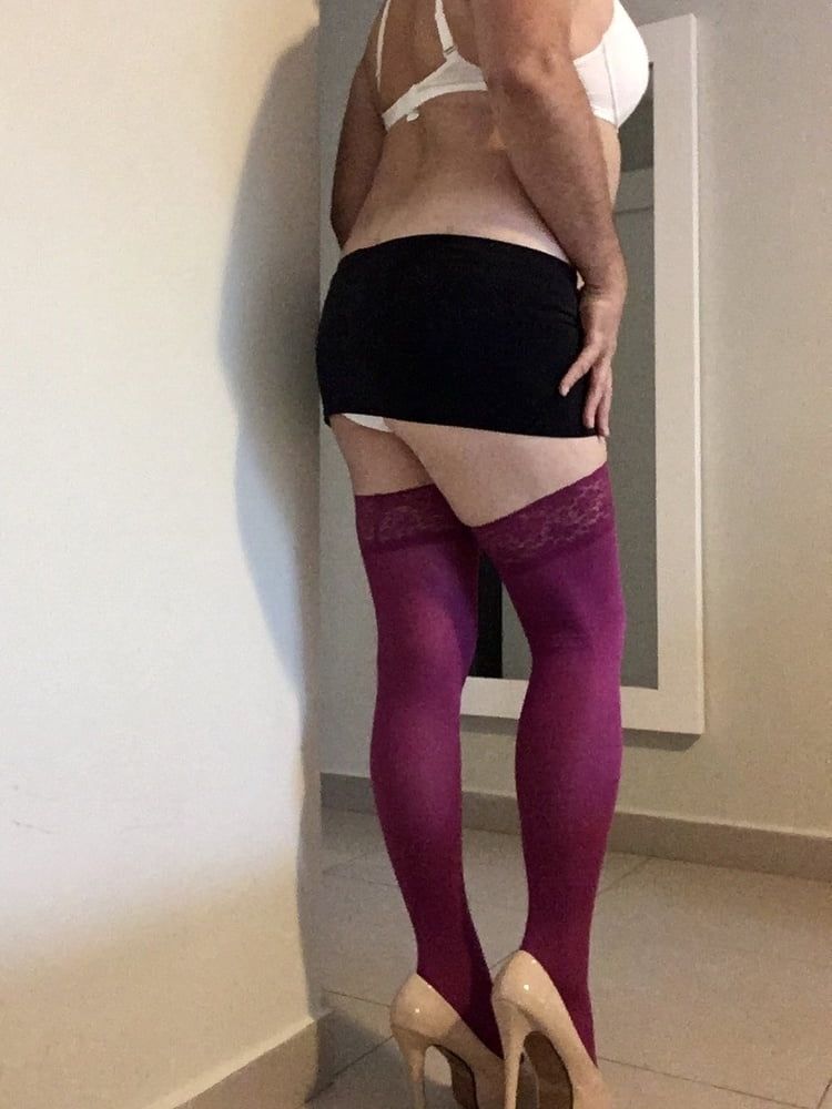 Purple Stockings #15