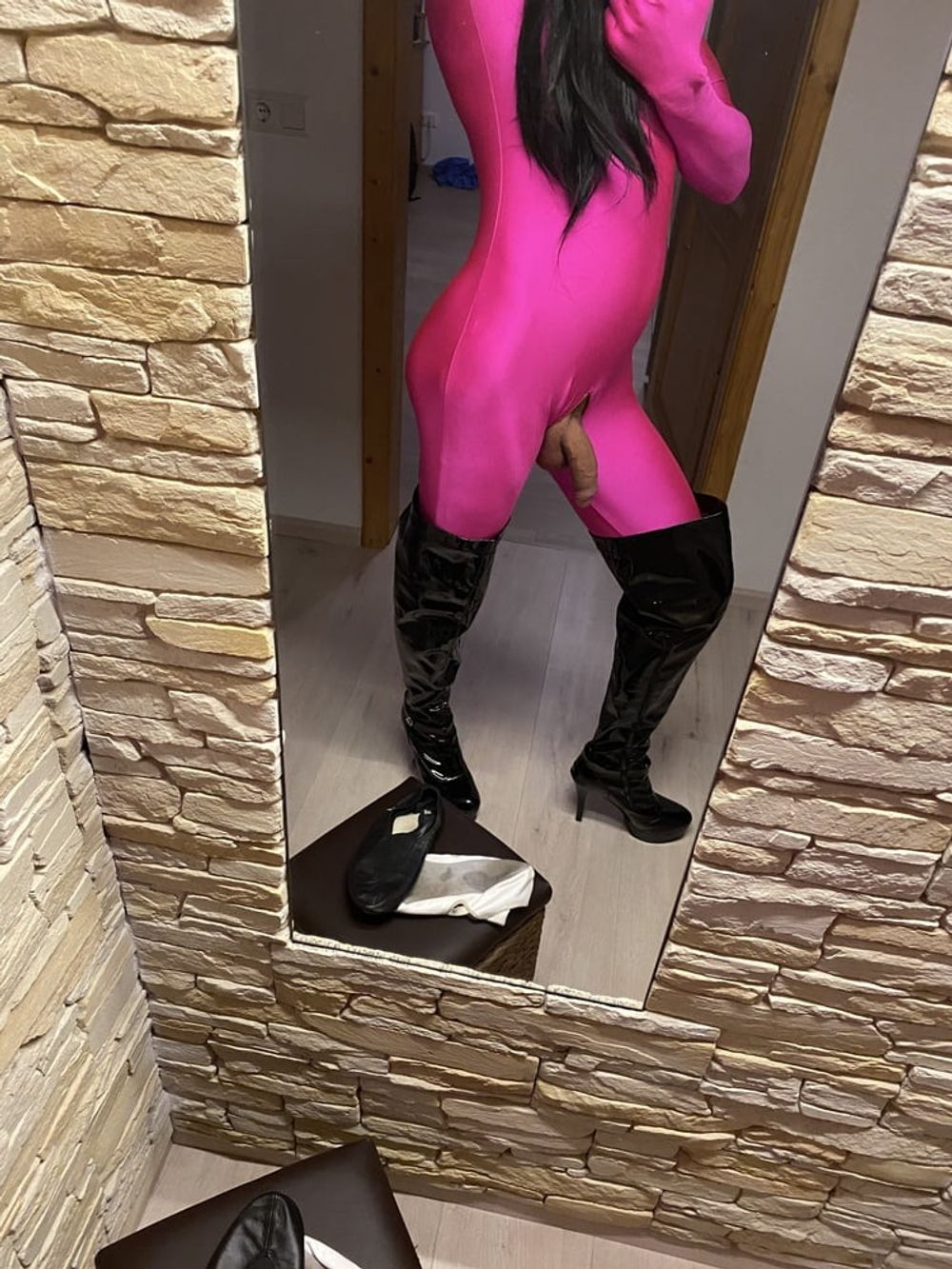 Pink Zentai #8