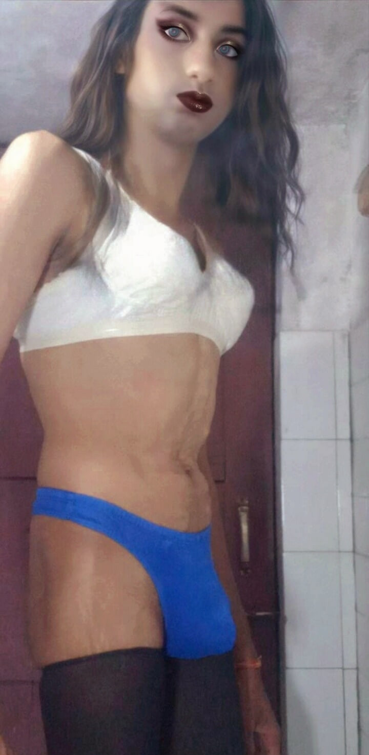 I am a sissy slut, I fucked my anal and ass with a small dil #22