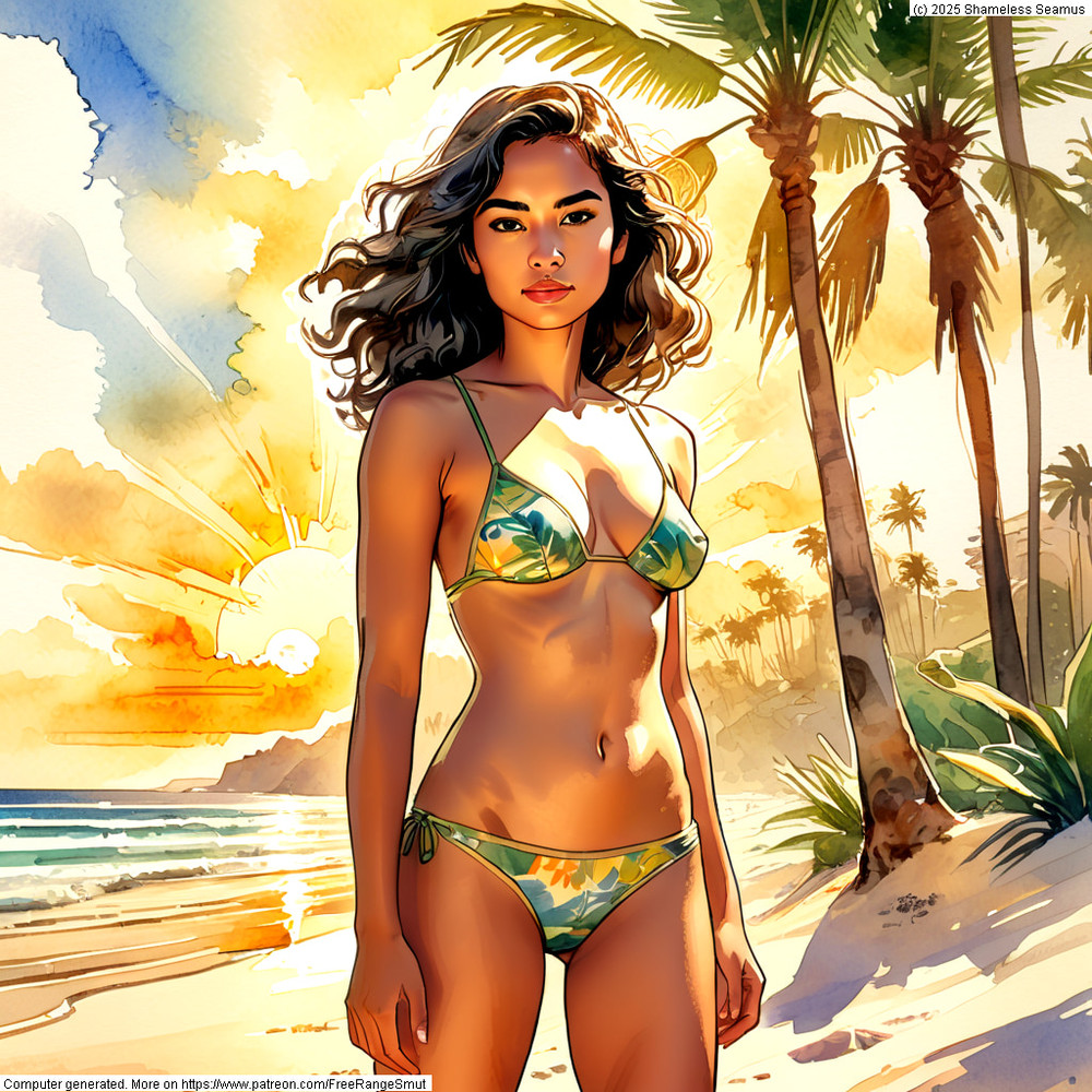 Beach Babe Barely Bewitching #8
